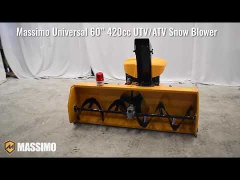 MASSIMO MOTOR | HOW TO | INSTALL UNIVERSAL SNOW BLOWER MOUNT