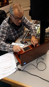 1.6K views · 70 reactions | Johnny Lewis is live on RADIO CAROLINE NORTH unitl 1pm. Here he is in our new Flashback studio at Strood, getting to grips with technology. Email Johnny during his show at memories@radiocaroline.co.uk and tell him how you are spending your weekend | Radio Caroline | Facebook