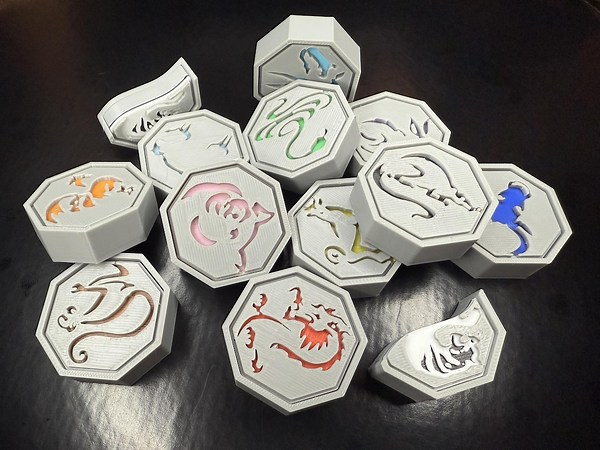 Jackie Chan Adventures - 12 Magic Talismans - 33mm/1.3 in Wide and 7.6mm/0.30in - Etsy