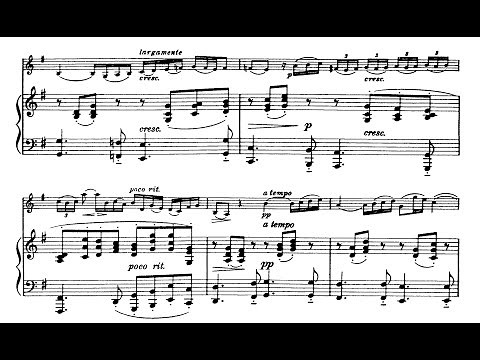 Bach - Arioso (piano accompaniment)