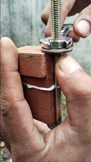 How to Fix Split Wood Without Clamps | Simple Bolt & Spacer Trick​ #sorts