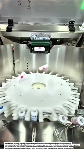 Automatic Bottle Sorting Machine Using Rotary Wheel | Smart Industrial Packaging System.