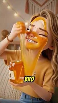 She tried honey for 7 days and cleared her acne without creams