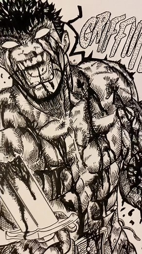 Drawing Favorite Berserk Panel