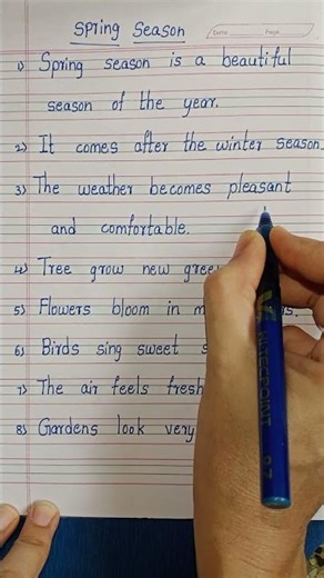spring season #essay on spring season #10 lines about spring season
