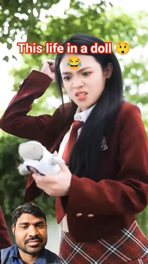 Voodoo Test in College 😂 | Doll has pain, girl feels it 😲 #shortsfeed #shortvideo #ytshorts #funny