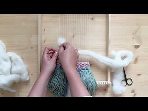 Weaving with Roving