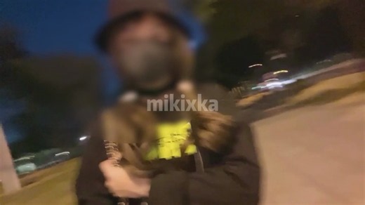 mikixka日常，铃铛太响了，去了WC地铁站，最后还被要微信了（四）