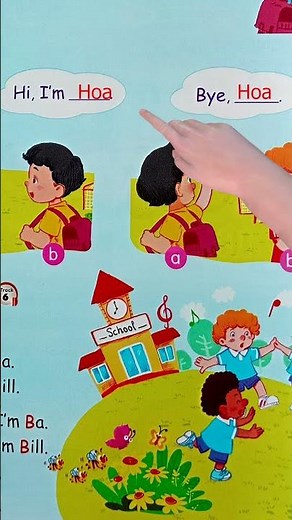 Học tiếng anh lớp 1 Unit 1 Lesson 3.7 Global Success
