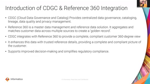CDGC与Reference 360集成