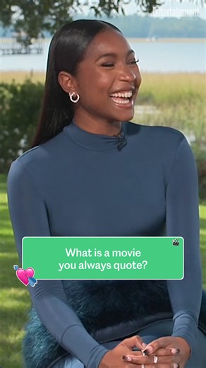 "Why is Tommy Pickles kind of..." said Carlacia Grant, apparently. 🤨 #OuterBanks stars Grant and Rudy Pankow share their pop culture favs! | Entertainment Weekly