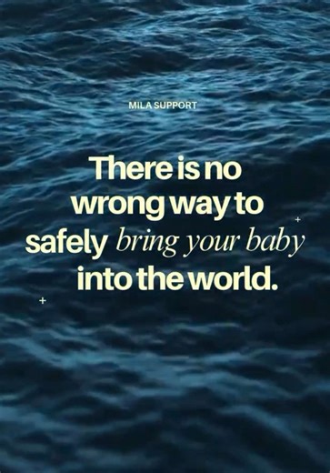 There is no single right way to bring a baby into the world safely. #YourBody, #YourChoice, #YourBirth. #fyp #pregnancy