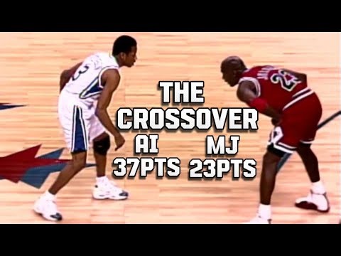 Michael Jordan vs Allen Iverson FULL Highlights (1997) – The Infamous Crossover…😤🐐🔥