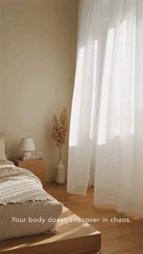 Your body doesn’t recover in chaos. Environment isn’t background noise. It’s a nervous system input. Save this. | Quanti Wellness