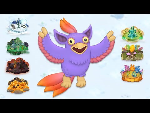 Tweedle - All Monster Sounds & Animations (My Singing Monsters)