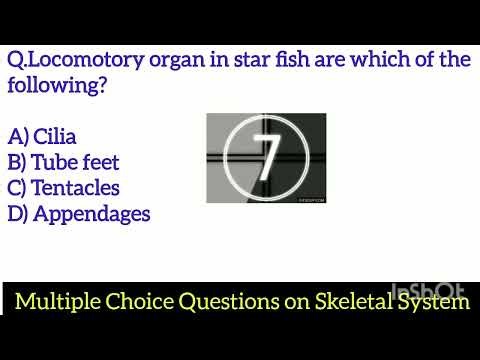 Multiple Choice Questions on Skeletal System