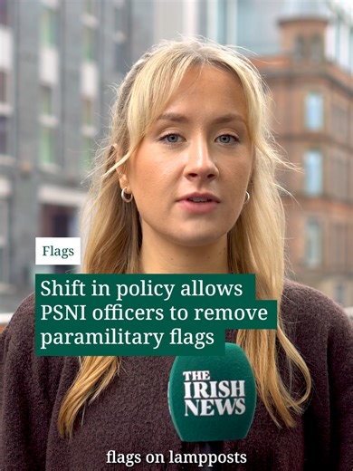 PSNI's New Policy on Paramilitary Flags in Northern Ireland