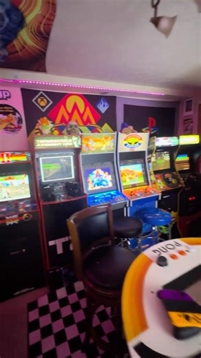 👾💥 Arcade goals! @aftonanimatronics is bringing the retro thunder with this ultimate gamer’s lair. All the classics, zero quarters needed. Who’s joining the leaderboard? 🏆🕹️ #Arcade1Up #RetroGaming #GameRoomGlory #HomeArcade | Arcade1UpOfficial