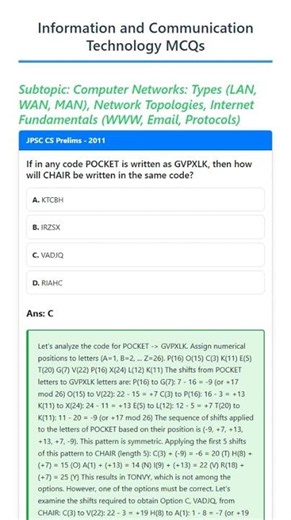 Computer Networks: Types LAN, WAN, MAN, Network Topologies, Internet Fundamentals WWW, Email, P...