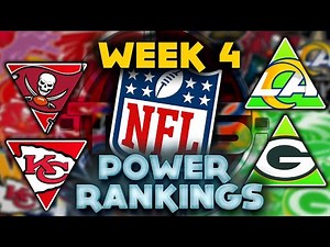 The Official 2021 NFL Power Rankings (Week 4 Edition) || TPS