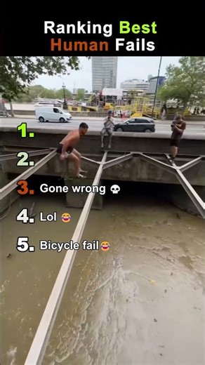 😂 Ranking the Best Human Fails 😂 | #shorts