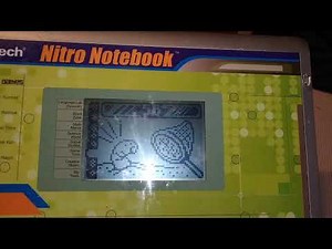 VTech Nitro Notebook Bug Squash and Picture Puzzle