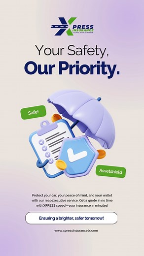 🚗💨 𝗦𝗲𝗰𝘂𝗿𝗲 𝗬𝗼𝘂𝗿 𝗥𝗶𝗱𝗲 𝗳𝗼𝗿 𝗟𝗘𝗦𝗦! 💰🔥 Get the best price on auto insurance—fast, easy, and cheap! 🚀💵 🔹 Instant Quote ⚡ 🔹 Affordable Rates 💸 🔹 Real Executives 👨‍💼👩‍💼 Don’t overpay—GET COVERED NOW! ✅✨ 👉 DM us or click the link! #XPRESSInsurance #FastQuote #BestPrice #drivesafe | ExpressInsurance