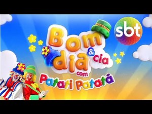 Bom Dia E Cia Com Patati Patatá Chamada Oficial No SBT (26/05/2025)