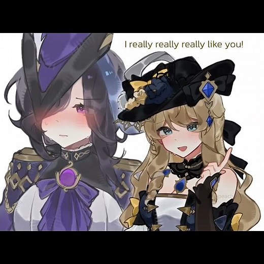 Crush na crush na crush kita ! | Animation meme | Genshin Impact #Clorivia
