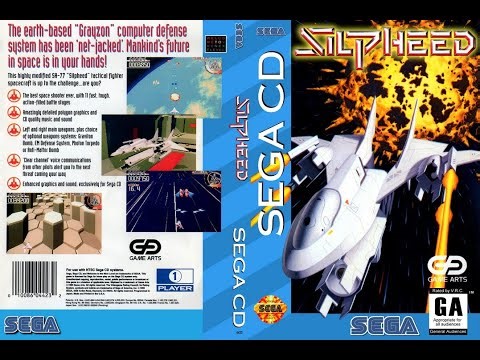 Silpheed WRACKS PLAYS [SEGACD] FULL GAME