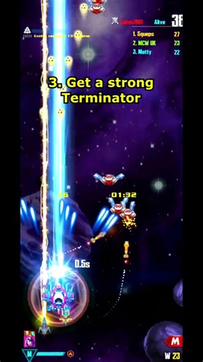 How To Win PVP Survival On Galaxy Attack Alien Shooter! #shorts