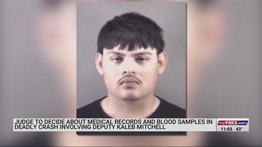 Judge to decide about medical records, blood samples in deadly crash involving Forsyth County deputy