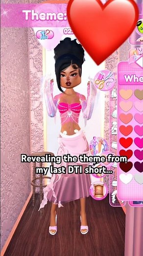 DTI Theme Reveal 👀 Did You Guess Right?? #dresstoimpress #roblox