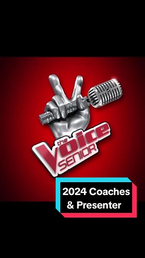 Presentazione dei coach e del presentatore di The Voice Senior