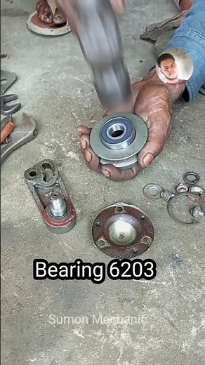 Tension Pulley Bearing Replacement – Satisfying Fix! #tension #pulley #bearing