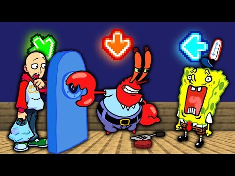 One-Punch Man, Spongebob | FNF Character Test | Gameplay VS Playground