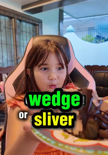 Understanding Wedge and Sliver in English