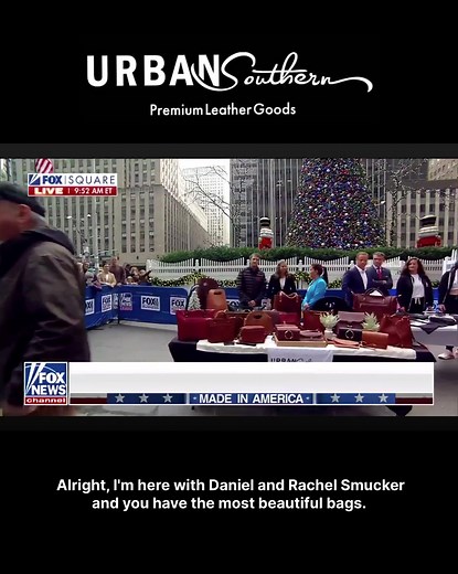 Featured on Fox News - Luxurious Full-Grain Leather Handbags. Handcrafted in our workshop in Lancaster Pennsylvania, our handbags are made one-by-one using the highest quality leather possible - ensuring that every piece will stand up to the test of time. | Urban Southern