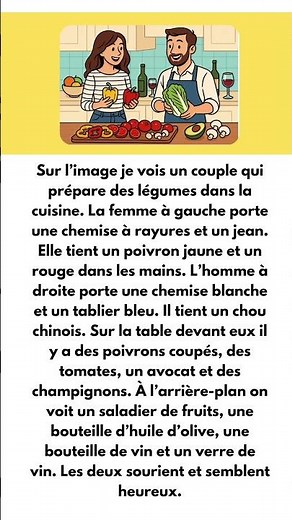 Learn French Vocabulary | Describe a Picture