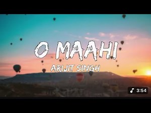 O Maahi O Maahi ||Full song hd|| Dunky o mahi song full