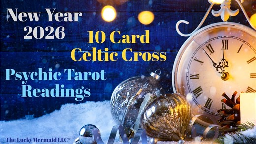 New Year 2026 10 Card Celtic Cross Psychic Tarot Readings by Pam Georgel