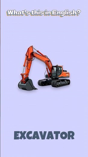 CL-051 | Heavy Equipment Vocabulary - Learn 10 Machine Names 🏗️