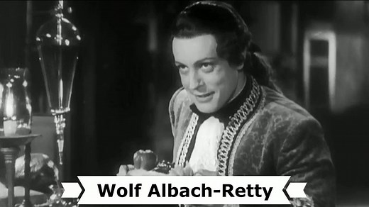 Heute ist der 56. Todestag des österreichischen Schauspielers † Wolf Albach-Retty (gebürtig Wolfgang Helmuth Walter Albach). Geboren am 28. Mai 1906 in Wien und gestorben am 21. Februar 1967 ebenda. Wolf Albach-Retty, der Vater Romy Schneiders, kommt in Wien als Wolfgang Helmuth Walter Albach zur Welt. Er stammt aus begütertem Elternhaus, seine Mutter ist die Hofschauspielerin Rosa Albach-Retty, sein Vater der K.u.K.-Offizier Karl Walter Albach. Wolf Albach–Retty erhält eine profunde Schauspiel-