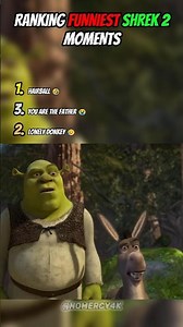 Ranking The Funniest Shrek 2 Moments 😂 (Part 2) #usa