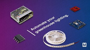 Controlled Environments (CE) horticulture can kick your greenhouse into high gear. Learn how to monitor, automate and remotely control the amount of light your plants receive, all using one cloud platform. Build it yourself here: mou.sr/greenhouselighting #MoreWithMouser | Mouser Electronics