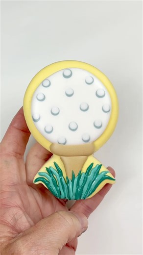 Wedding Ring To Golf Ball Decorated Cookie Flip #decoratedcookies #cookies #shorts