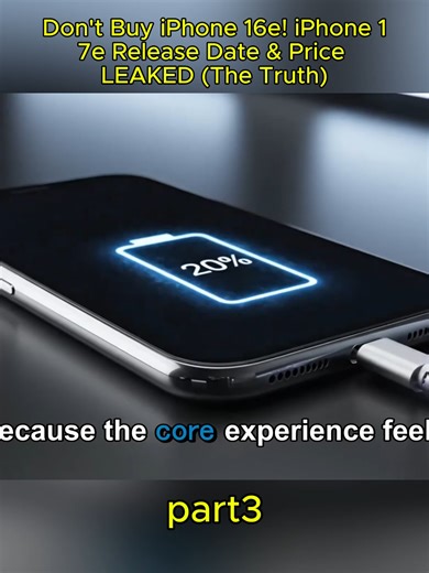 Don't Buy iPhone 16e! iPhone 17e Release Date & Price LEAKED (The Truth) #fyp #foryou #viral #trending #tiktokusa