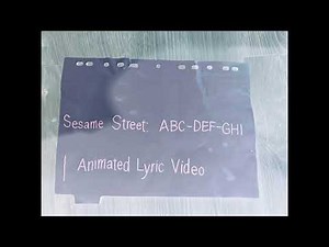 sesame street abc def ghi animated lyric video fc.