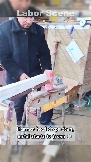 Lever hammer hack, manual work gets slack 🛠️