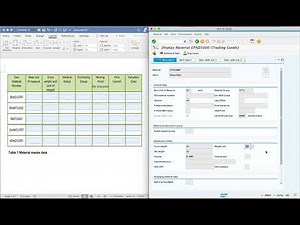 1. SAP Reviewing Material Master EPAD1000 using T-code: MM03